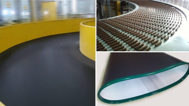 Esbelt belts for Curved Conveyors